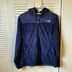 Royal Blue North Face Zip Jacket